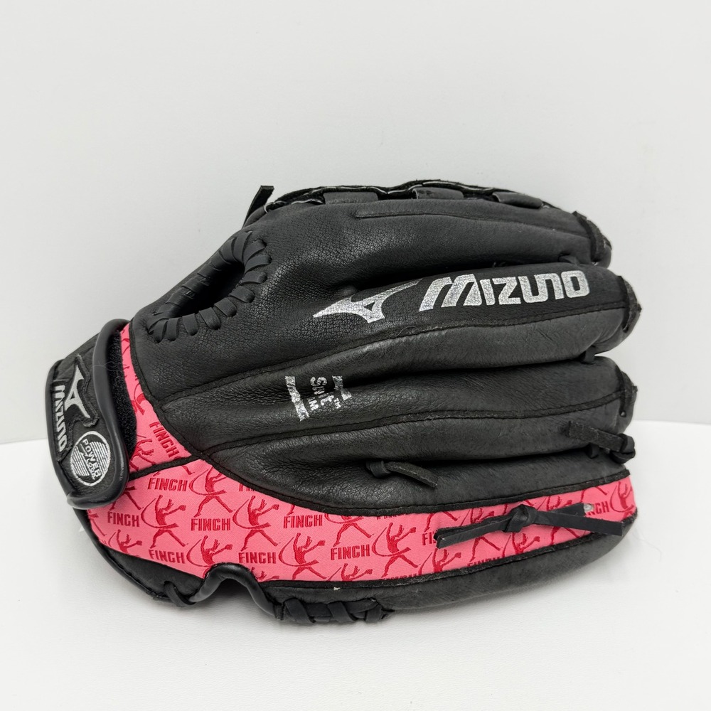 Mizuno GPP1107 Finch Prospect 11" Youth Fastpitch Softball Glove LHT Black Pink